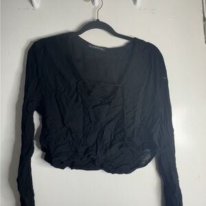 Black Brandy Melville long sleeve top